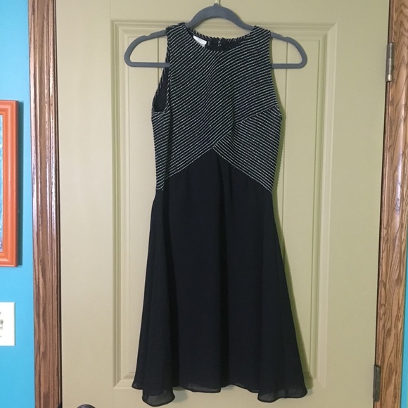 Rhapsody Dresses & Skirts - Rhapsody Black and Silver Dress